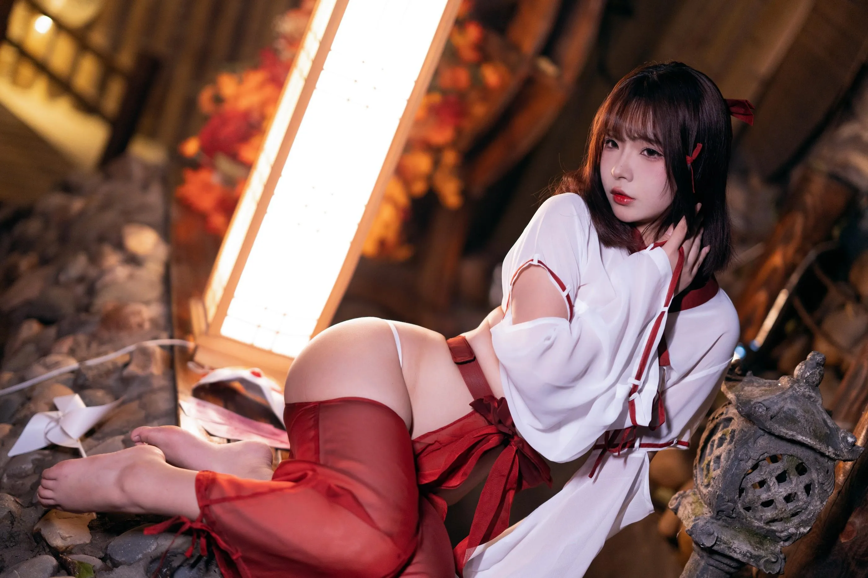 yuuhui玉汇 – NO.032 巫女 [120P]插图9
